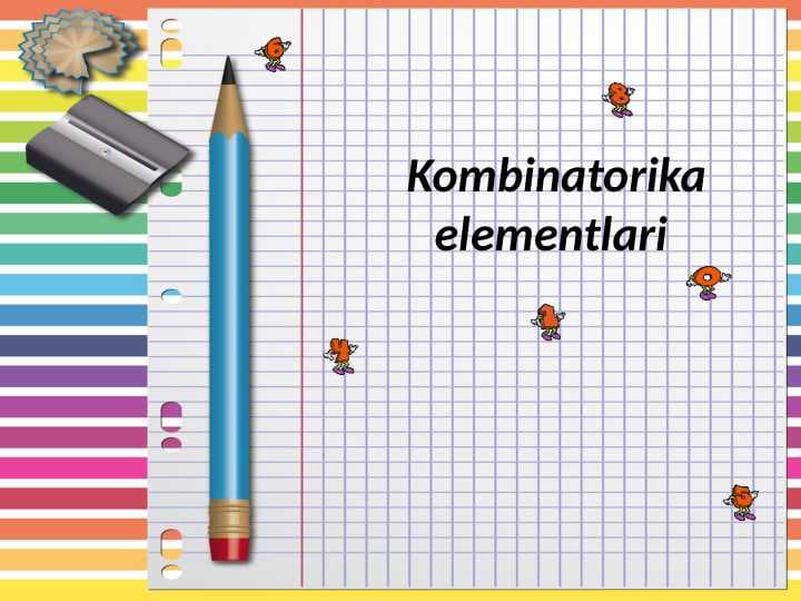 Kombinatorika elementlari