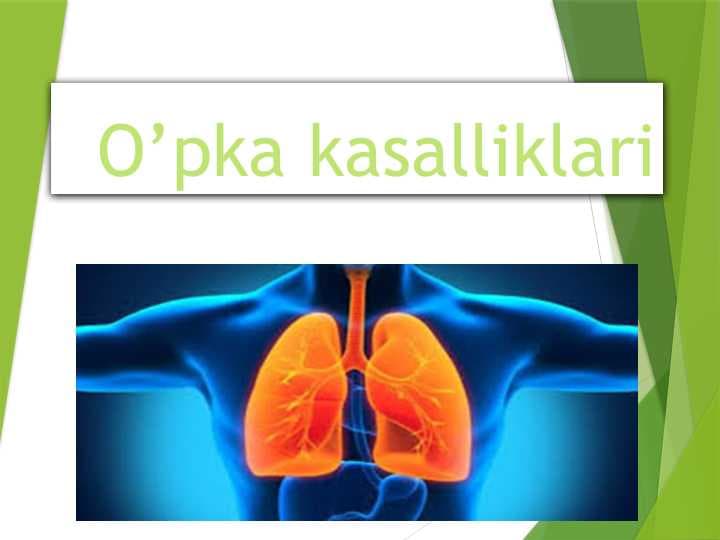 O’pka kasalliklari