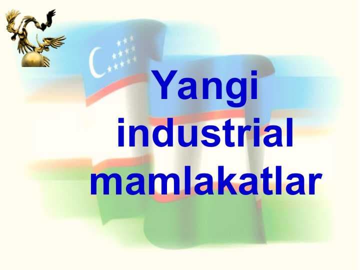 Yangi industrial mamlakatlar