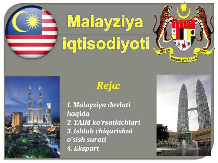 Malayziya iqtisodiyoti