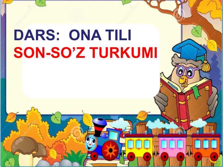 Son so'z turkumi.