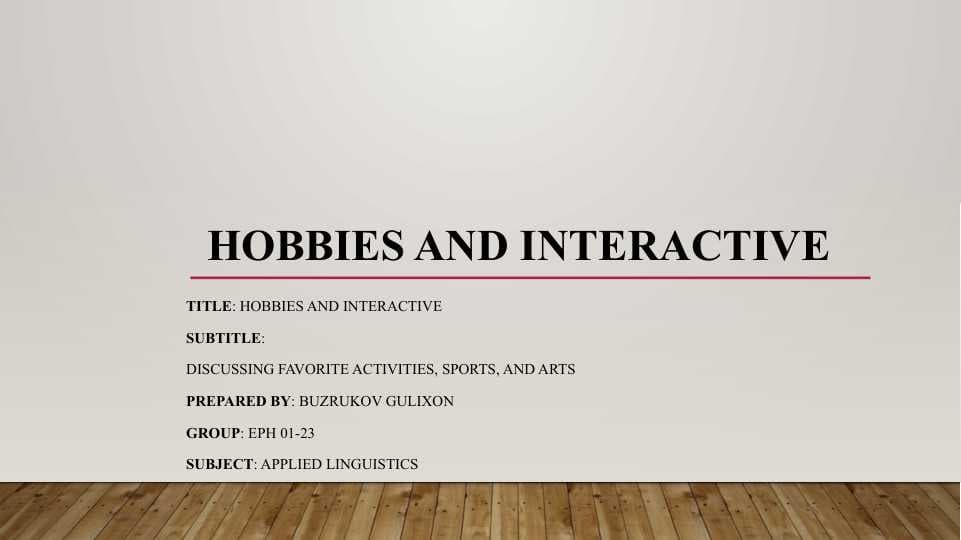 Introduction