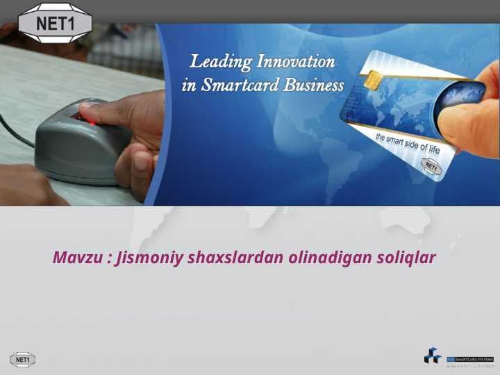 Jismoniy shaxslardan olinadigan soliqlar