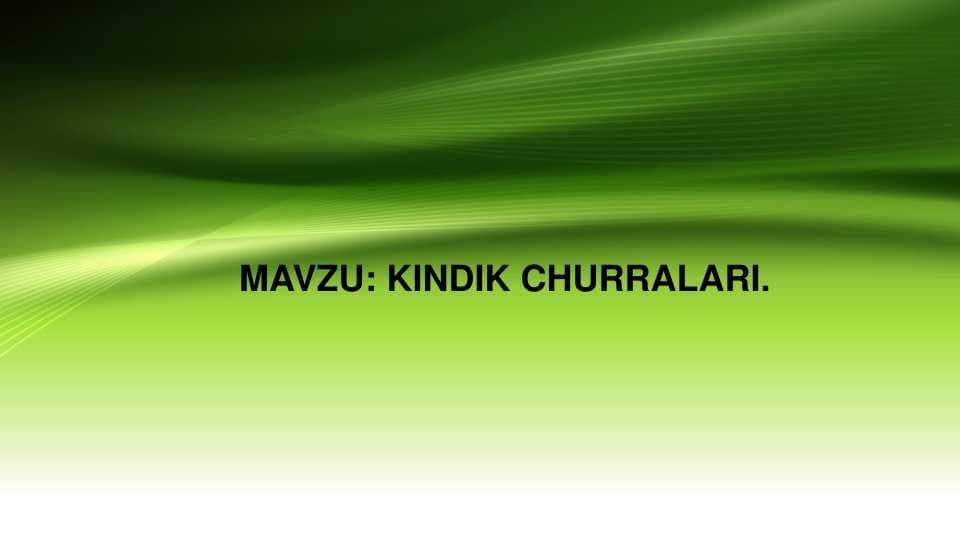 kindik churrasi