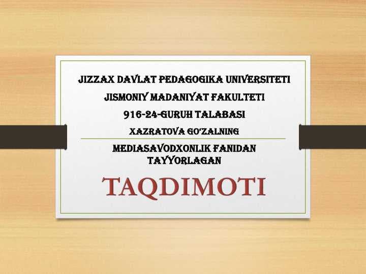 Media savodxonlikni qanday oshirish mumkin.
