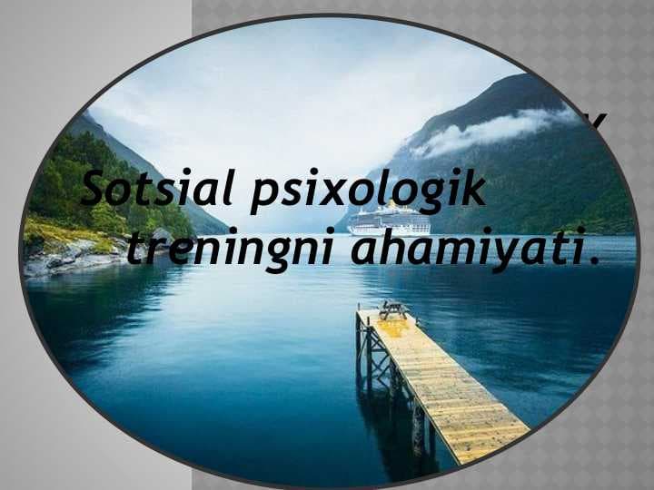 Sotsial psixologik