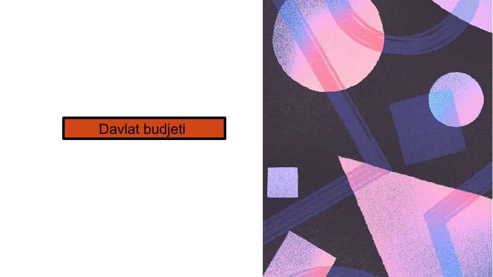 DAVLAT BUDJETI