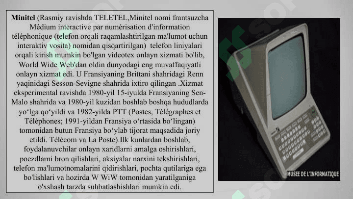 Media maydon va internet imkoniyatlari