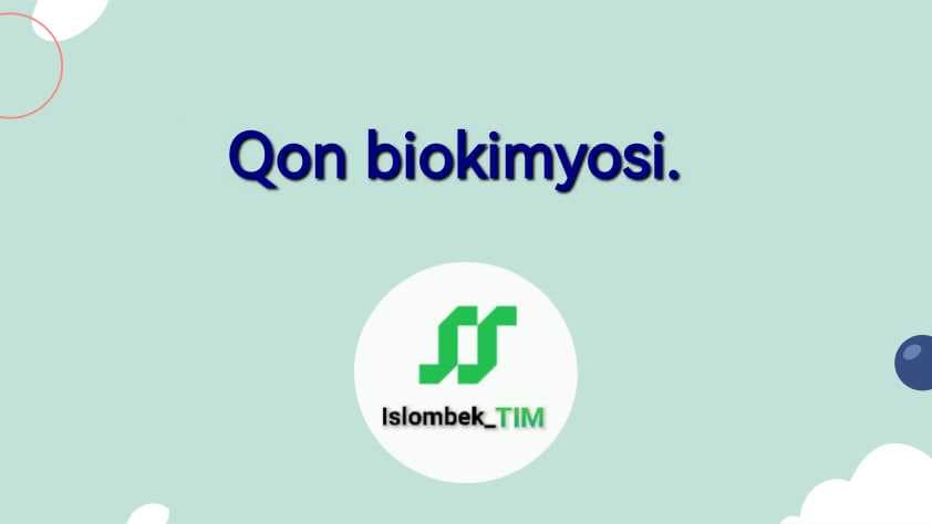 Qon biokimyosi