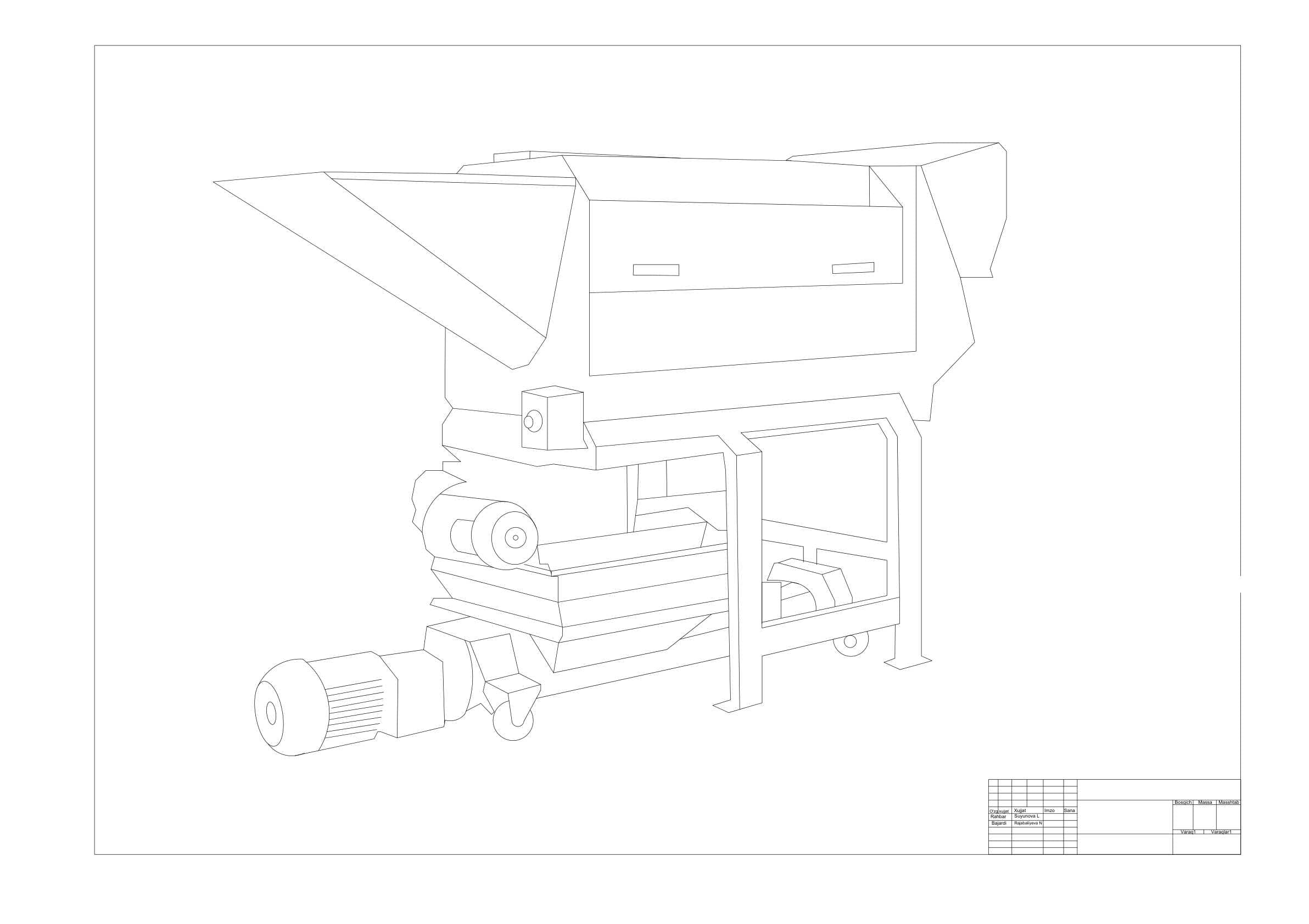 Taroqli separator