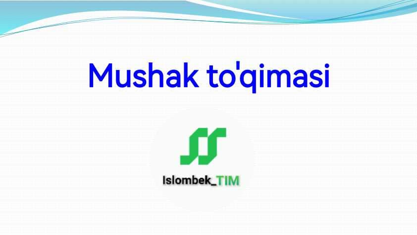 Mushak to’qimasi