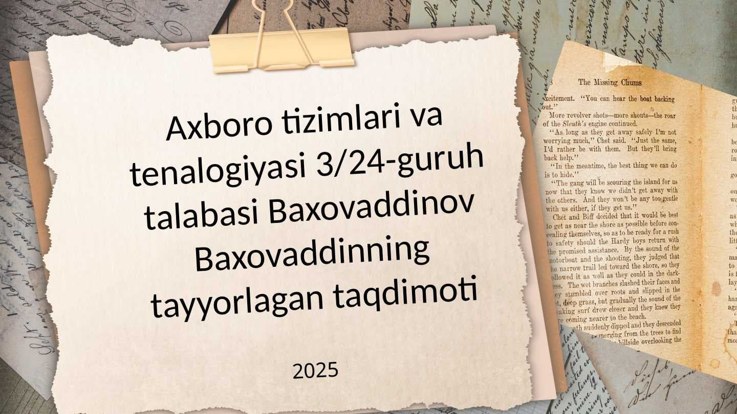 Amir Temur — buyuk davlat arbobi