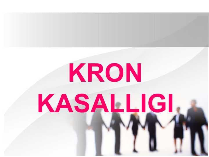 KRON KASALLIGI