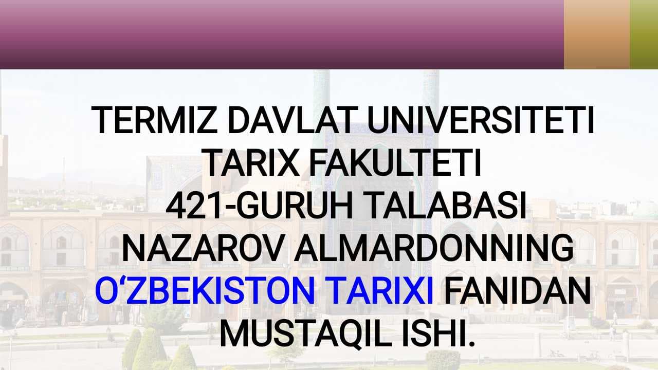 Eng yangi tarix