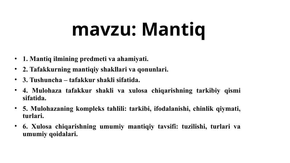 Mantiq