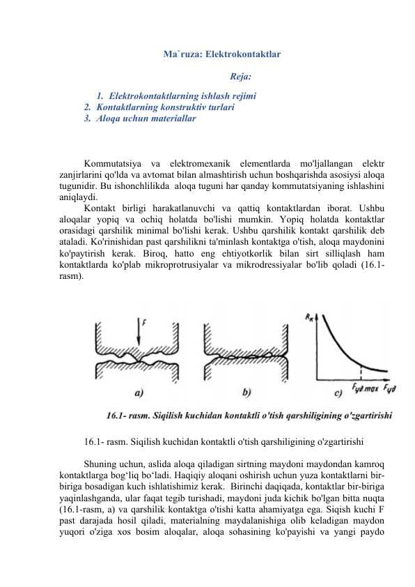 Elektrokontaktlar