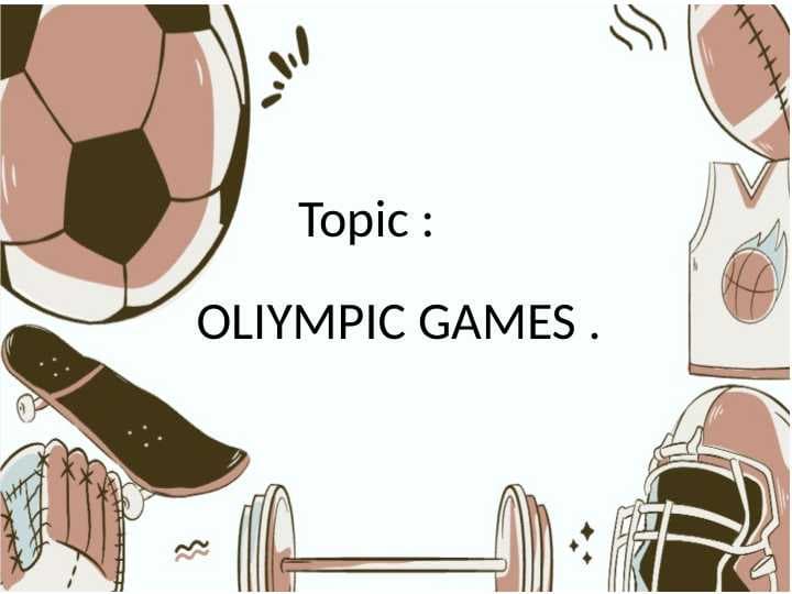 OLIYMPIC GAMES