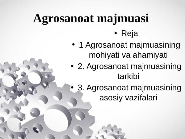 Agrosanoat majmuasi