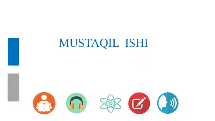 chiziqcha  bilan  yozish