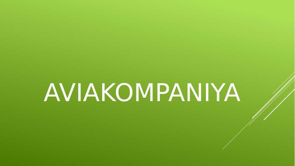 AVIAKOMPANIYA