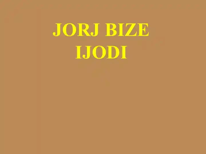 Jorj Bize ijodi
