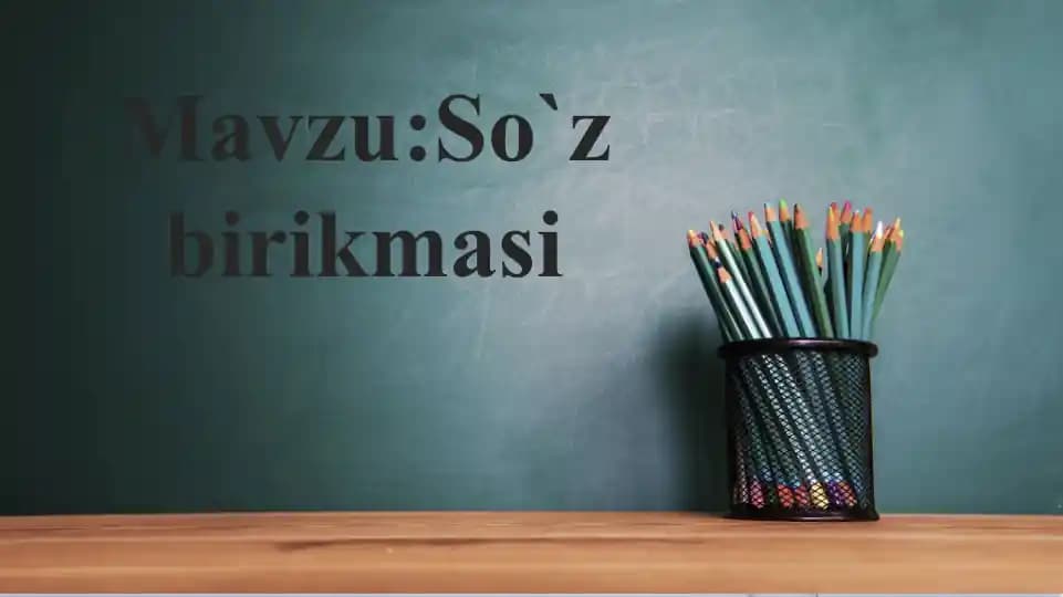 Grammatik bog`lanishlar