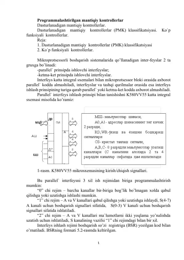 Programmalashtirilgan mantiqiy kontrollerlar