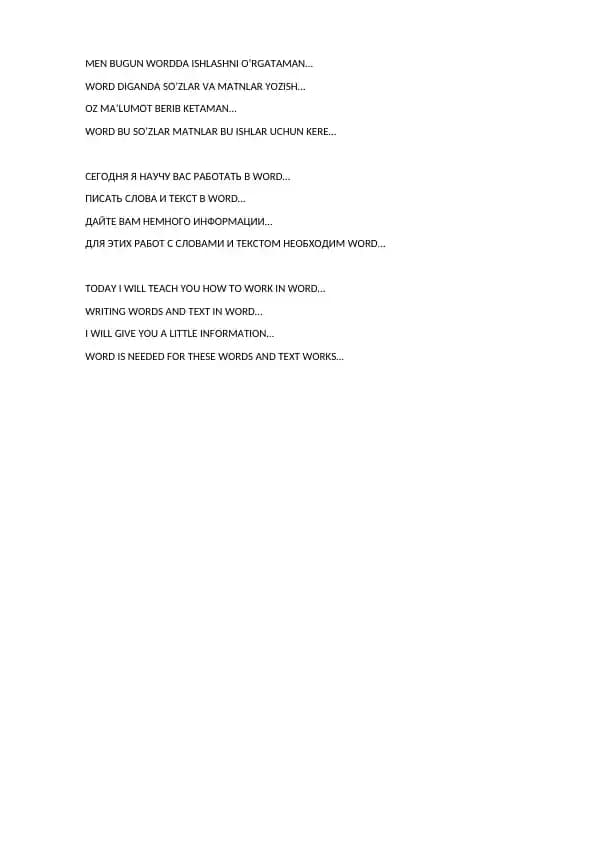 Microsoft Word
