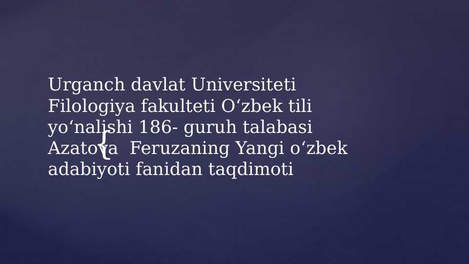 Otamdan qolgan dalalar