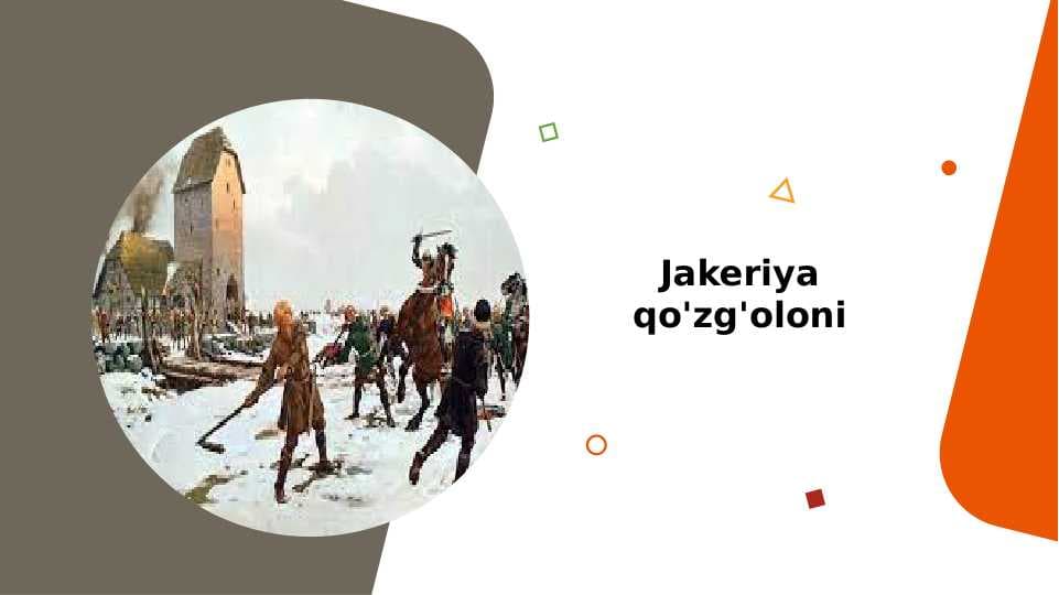 Jakeriya qo'zg'oloni