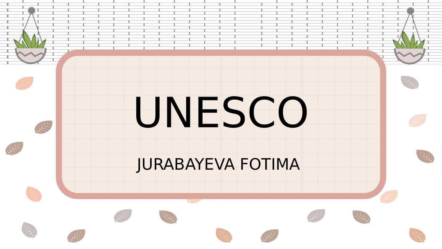About UNESCO