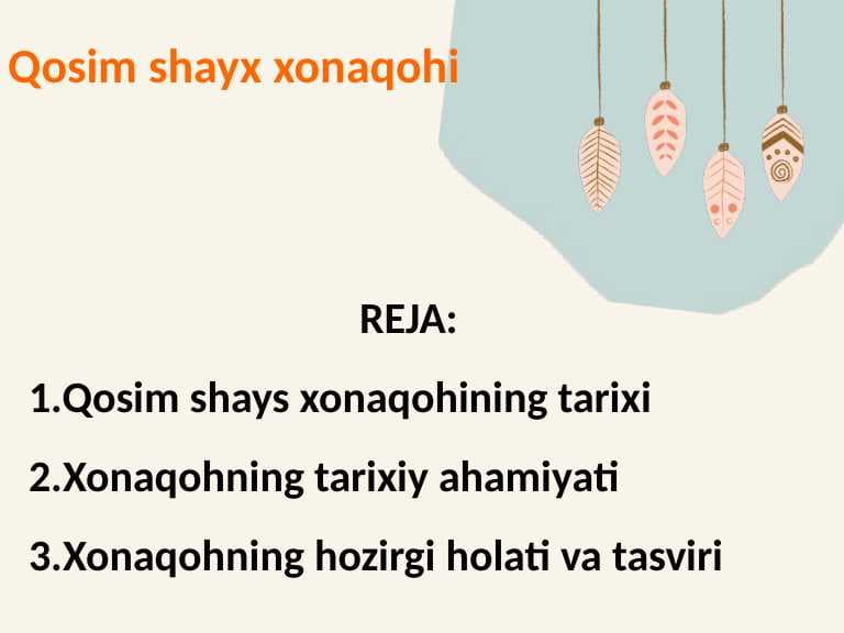 Qosim shayx xonaqohi