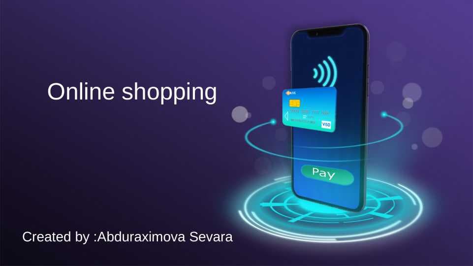 Online shopping