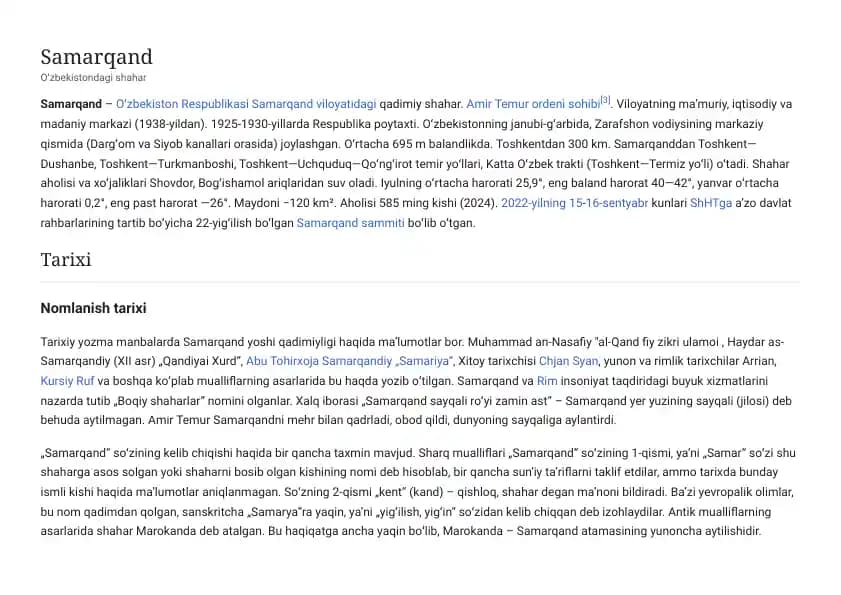 Samarqand