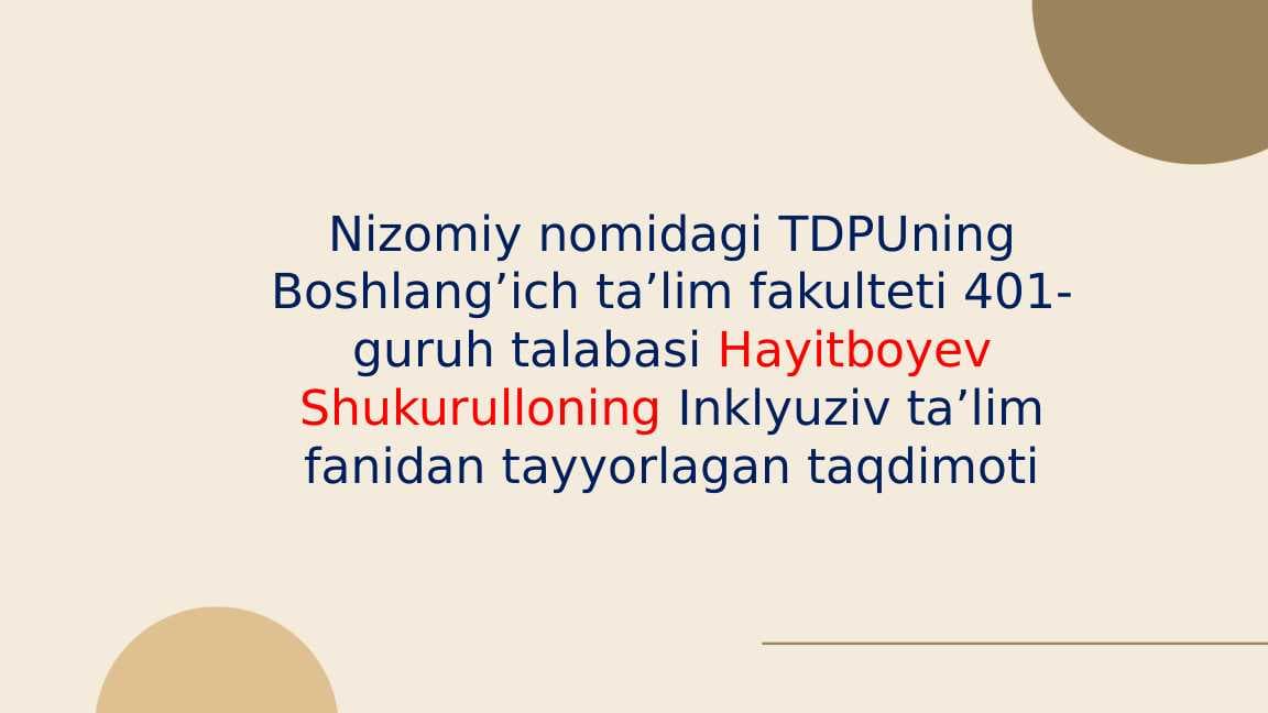 Inklyuziv taʼlim