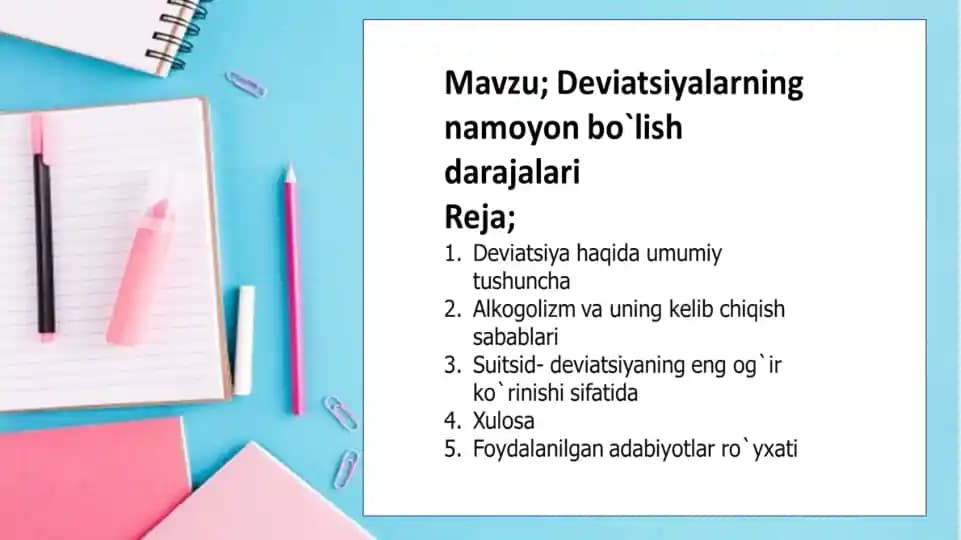 deviatsiyalarning_nmoyon_bolish_darajalari