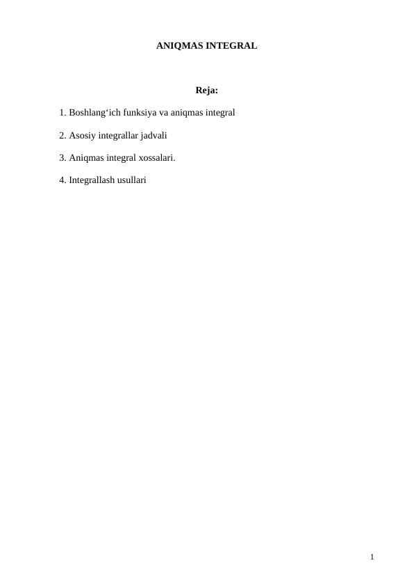 ANIQMAS INTEGRAL