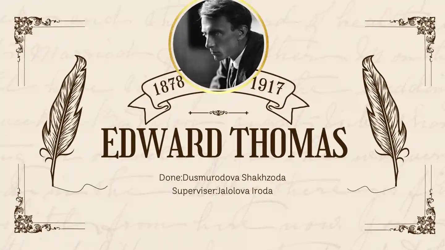 Edward Thomas