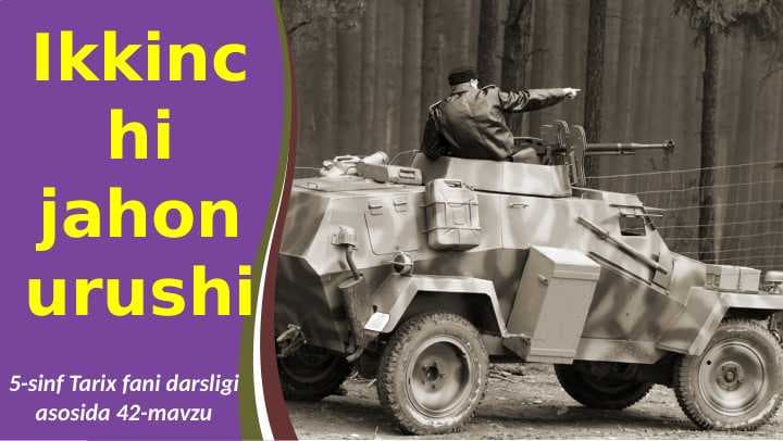 Ikkinchi jahon urushi