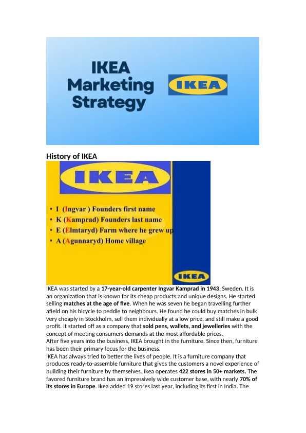 IKEA KEYS TADQIQOT INGLIZCHA