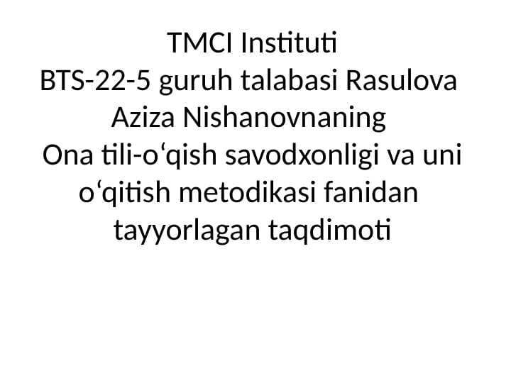 FE’LLARNING  NISBAT KATEGORIYASI
