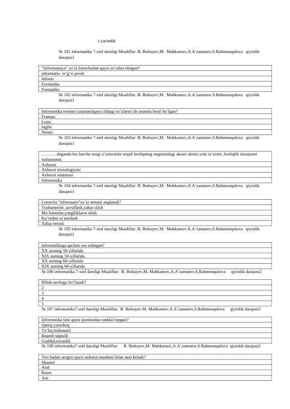 7-sinf-informatika-testlar