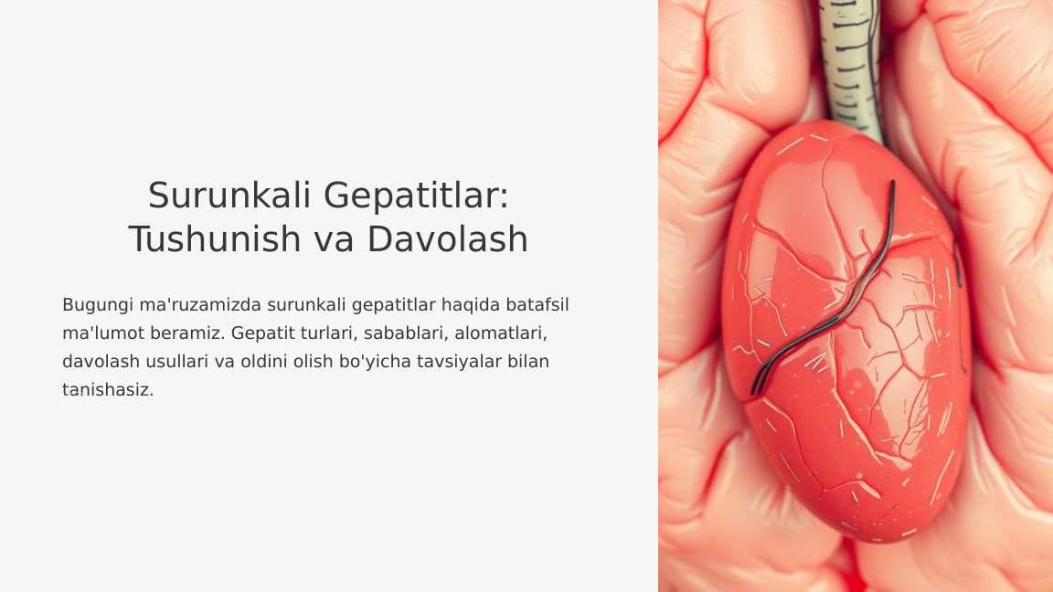 Surunkali Gepatitlar