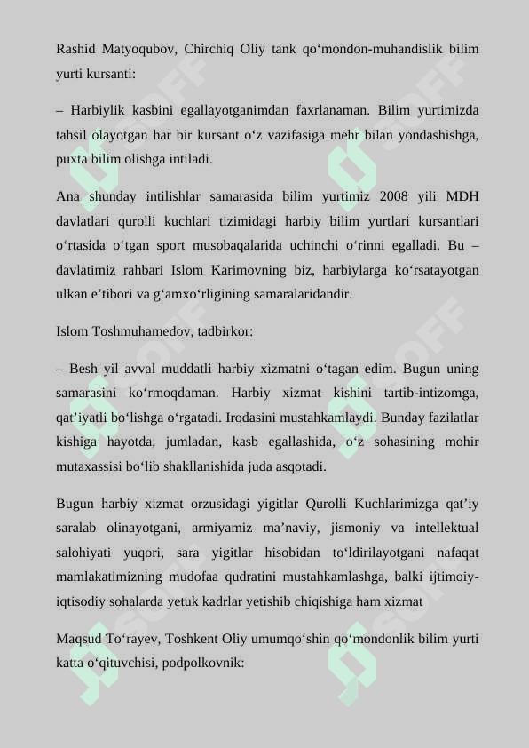 14-YANVAR  VATAN HIMOYACHILARI KUNI