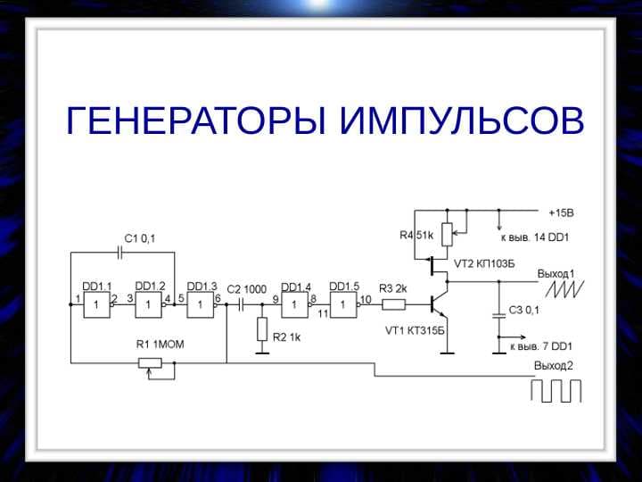 ГЕНЕРАТОРЫ ИМПУЛЬСОВ