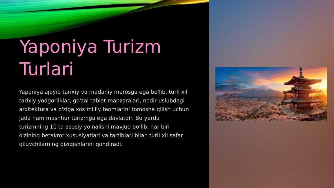 Yaponiya Turizmi