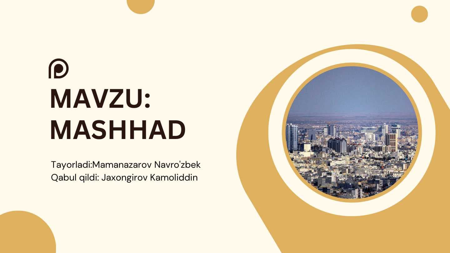 MASHHAD