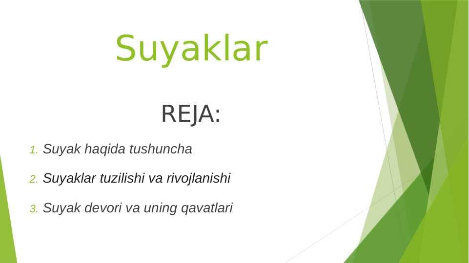 Suyaklar