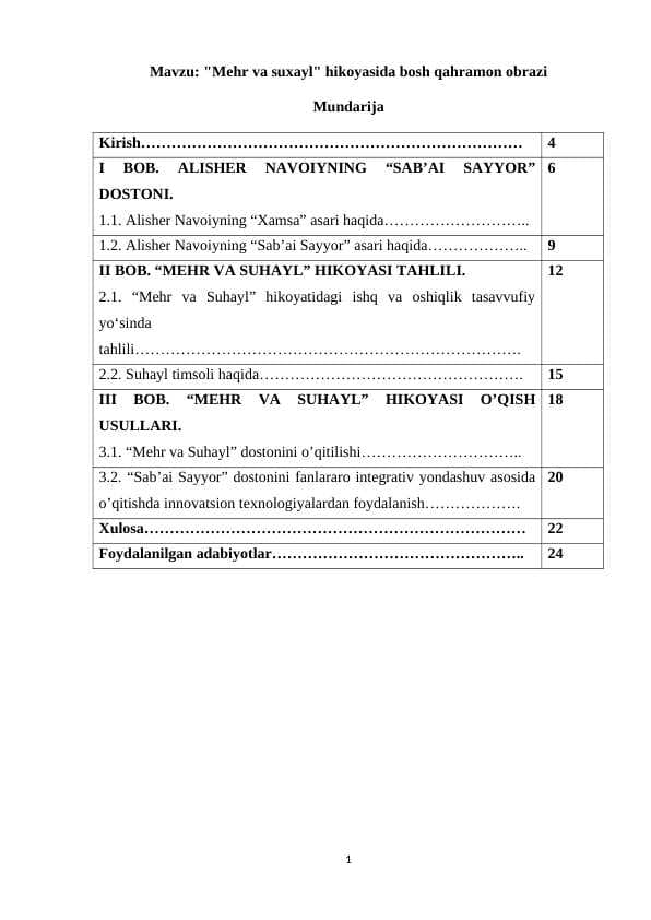 #kurs ishi