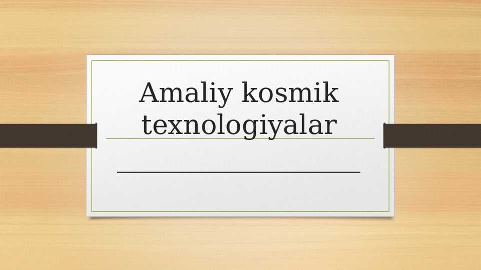 Plazma xossalari va qo'llanilishi